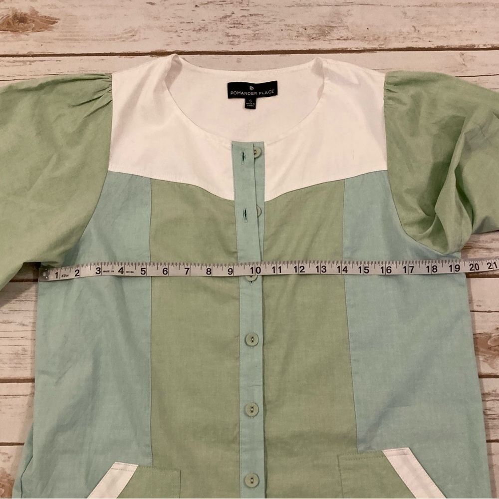 TUCKERNUCK Pomander Place Sea Green Elliot Dress - Picture 3 of 9